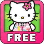 dress up! hello kitty android application logo